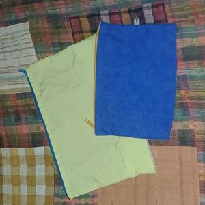 BAGGU Medium and Large Go Pouch Bundle Deadstock